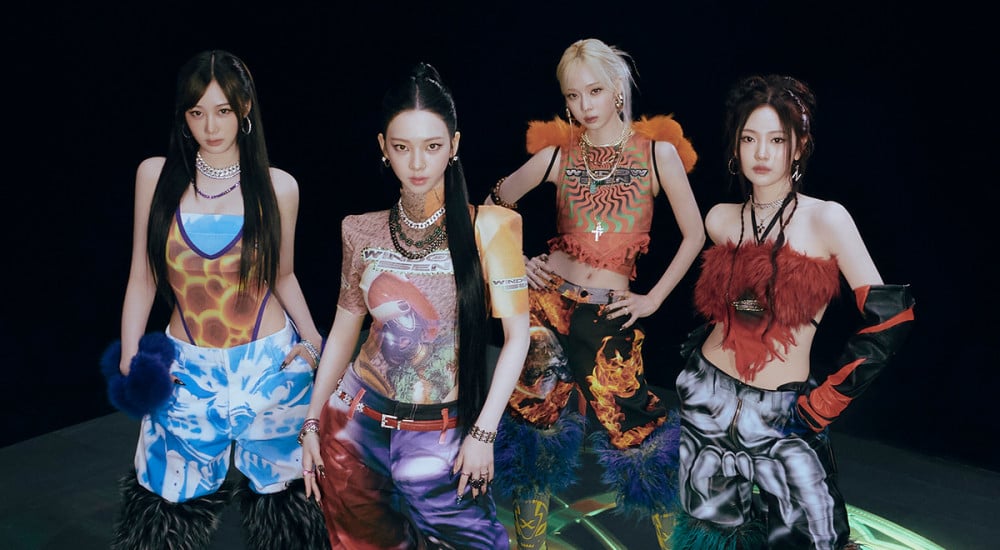 aespa top 1 nghệ sĩ Kpop hot nhất. Ảnh: AllKpop