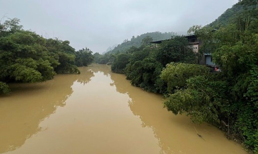 Khu vực sông Bùi, đoạn qua xã Tân Vinh, huyện Lương Sơn. Ảnh: Đặng Tình