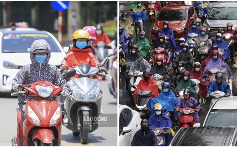 Dự báo thời tiết miền Bắc có nơi mưa to, Trung Bộ nắng nóng trong ngày mai 25.8. Ảnh: Vũ Linh