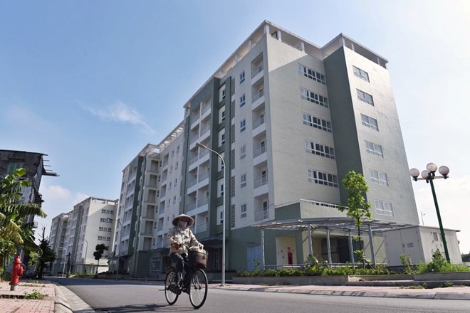 Các khoản vay đã ký hợp đồng tín dụng với ngân hàng để mua, thuê mua nhà ở xã hội, xây dựng mới hoặc cải tạo, sửa chữa nhà để ở từ ngày 1.8.2024 là 6,6%/năm, có thời hạn vay tối đa là 25 năm. Ảnh: Bảo Hân