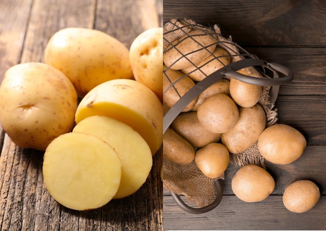 Cả khoai tây luộc và nướng đều có những lợi ích sức khỏe riêng biệt. Đồ họa: Thùy Dương.