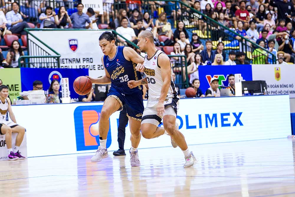 Nha Trang Dolphins made an impressive comeback in the deciding game. Photo: An Khanh