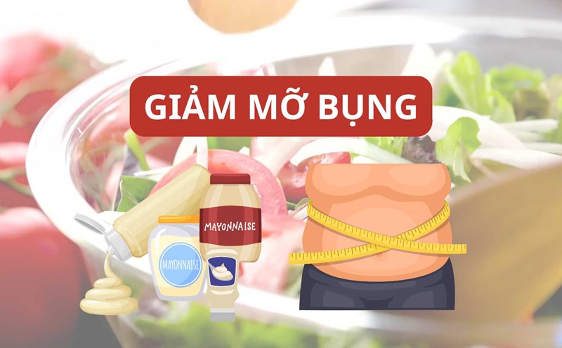 Một số thực phẩm làm cản trở việc giảm mỡ bụng. Đồ hoạ: Trần Hương