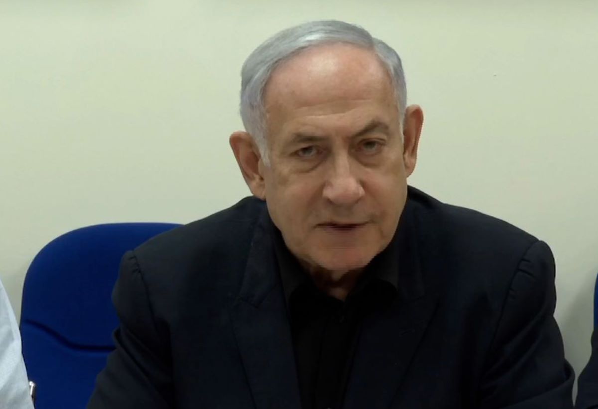 Israeli Prime Minister Benjamin Netanyahu chairs a cabinet meeting on August 25, 2024. Photo: Office of the Prime Minister of Israel