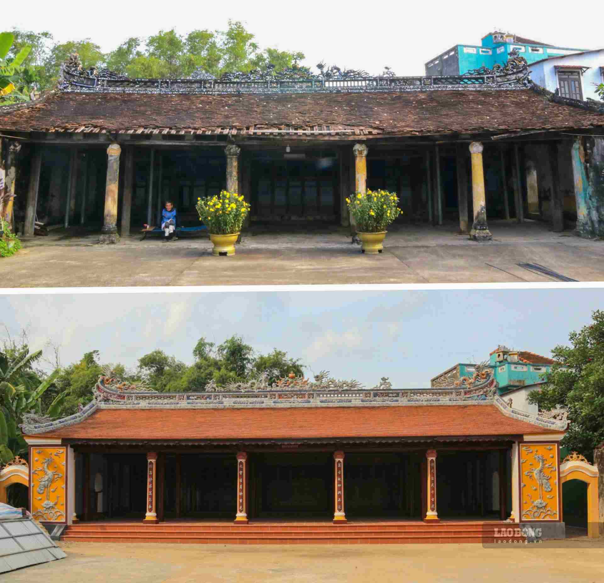 In March 2023, Lao Dong Newspaper published an article "The famous An Cuu communal house is waiting to collapse while waiting for restoration", the article reflects the serious deterioration of An Cuu communal house (village 33, An Duong Vuong, Hue City). ); Local people expressed concern and sadness when this project was in danger of collapsing.