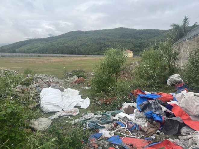 Dự án "treo" Nhà máy sản xuất viên nén năng lượng Quảng Bình gây bức xúc dư luận. Ảnh: Lê Phi Long