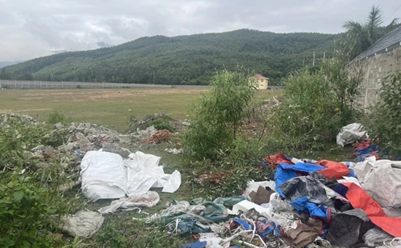 Dự án "treo" Nhà máy sản xuất viên nén năng lượng Quảng Bình gây bức xúc dư luận. Ảnh: Lê Phi Long