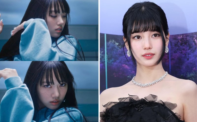 Sooin MEOVV được nhận xét giống Suzy. Ảnh: Naver