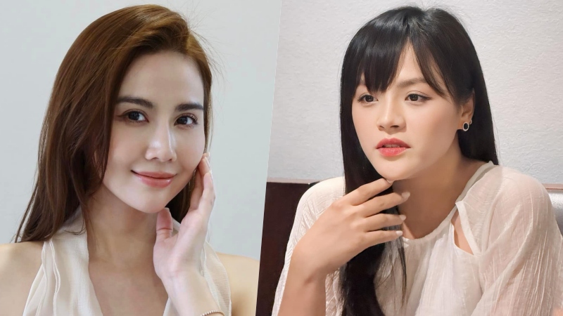 Diễn viên Huyền Lizzie, Thu Quỳnh. Ảnh: Facebook nhân vật.