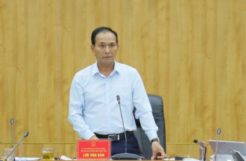 Ông Lưu Văn Bản được giao quyền Chủ tịch UBND tỉnh Hải Dương. Ảnh: Cổng TTĐT tỉnh Hải Dương