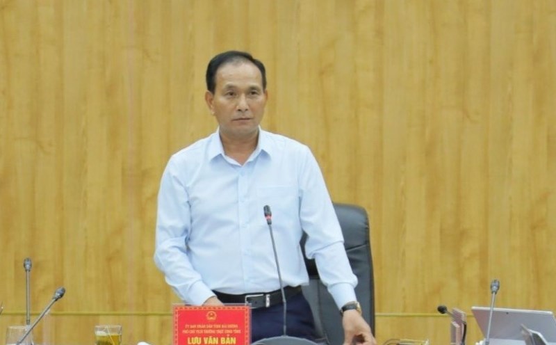 Ông Lưu Văn Bản được giao quyền Chủ tịch UBND tỉnh Hải Dương. Ảnh: Cổng TTĐT tỉnh Hải Dương