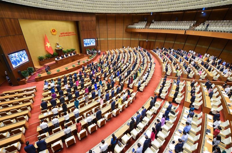 Opening of the 8th Extraordinary Session of the 15th National Assembly. Photo: National Assembly