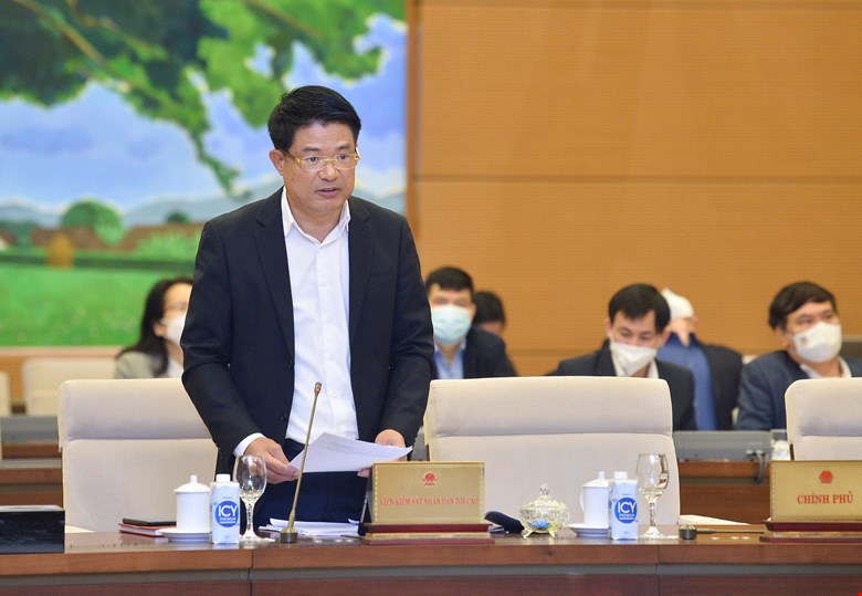 Tân Viện trưởng Viện KSND tối cao Nguyễn Huy Tiến. Ảnh: Quochoi.vn
