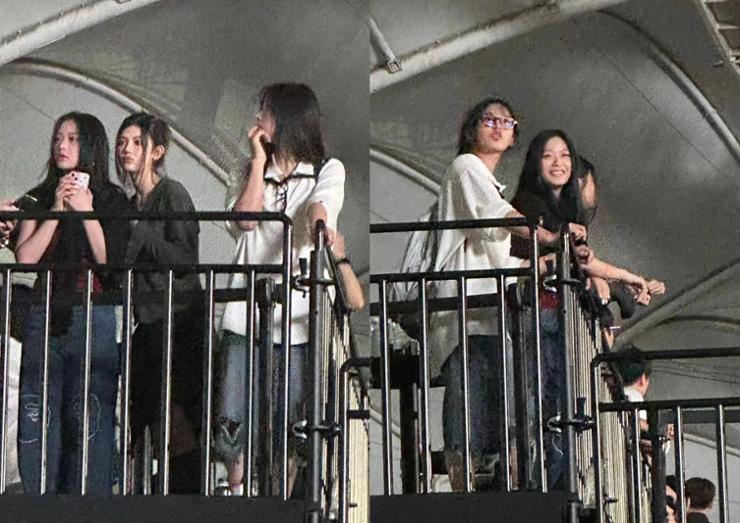 Các thành viên NewJeans tại sự kiện của Kanye West. Ảnh: Instagram