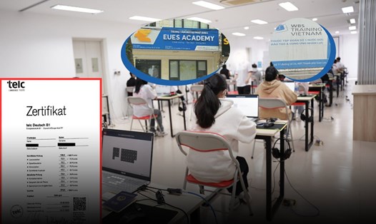 Nảy sinh hàng loạt bất cập ở các kỳ thi chứng chỉ tiếng Đức TELC không phép. Ảnh: Nhóm PV