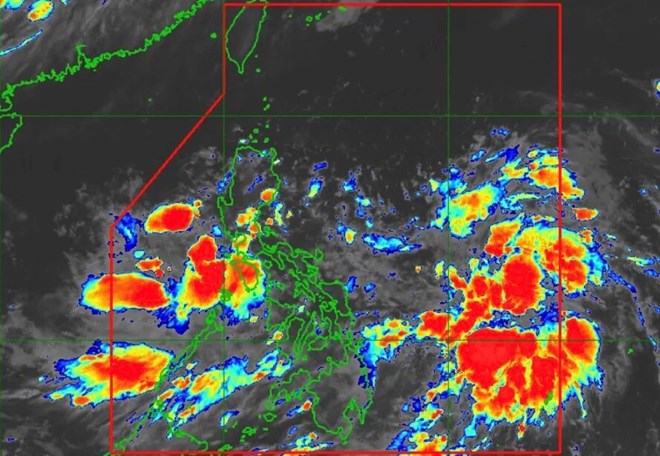 Two low pressure areas around the East Sea are expected to form within the week. Photo: PAGASA