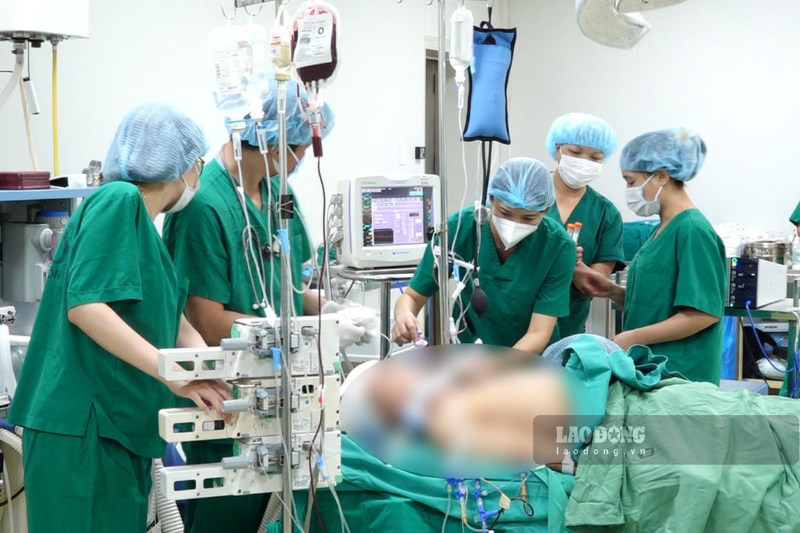 The surgery was delayed compared to the planned time. Photo: Century