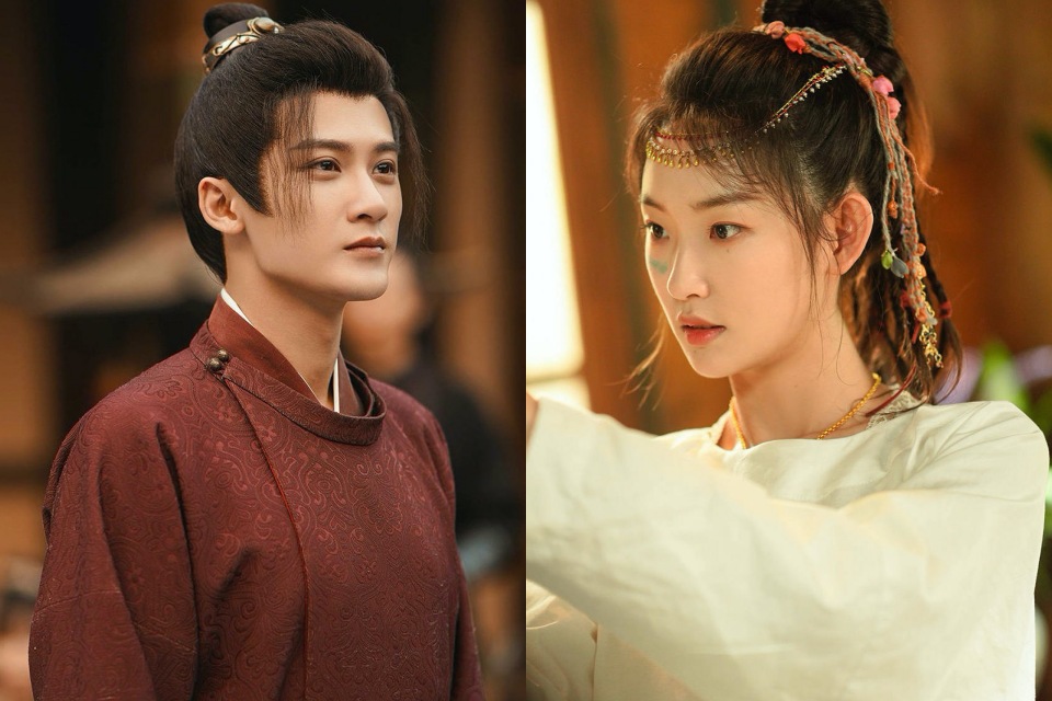 Đàn Kiện Thứ, Châu Y Nhiên trong phim "Tứ phương quán". Ảnh: Nhà sản xuất