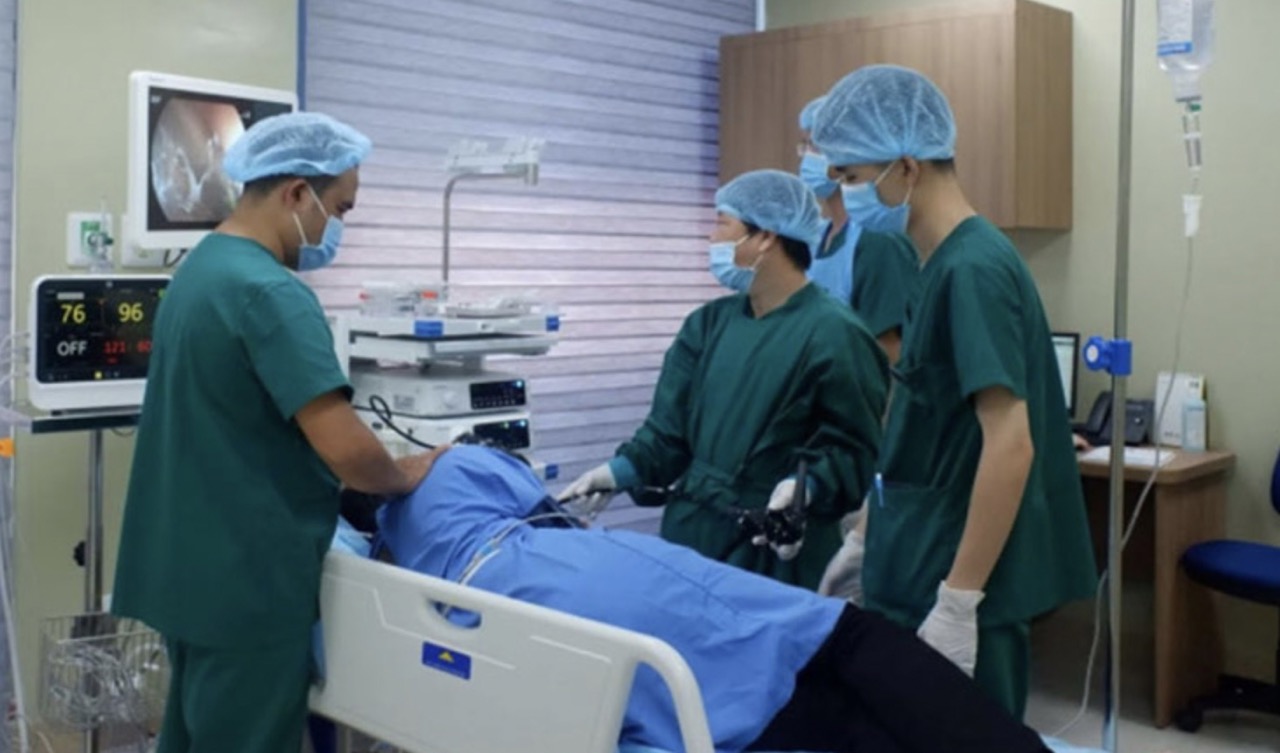 Bệnh nhân mắc ung thư dạ dày giai đoạn đầu rất khó phát hiện. Ảnh: NGUYỄN LY