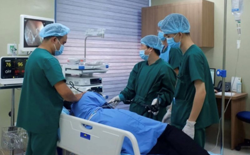 Bệnh nhân mắc ung thư dạ dày giai đoạn đầu rất khó phát hiện. Ảnh: NGUYỄN LY