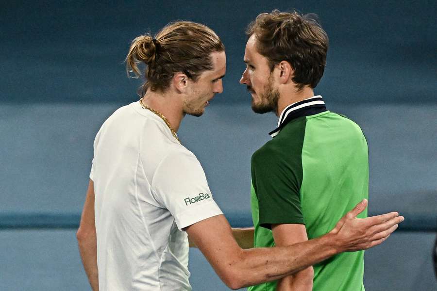 Alexander Zverev và Daniil Medvedev cũng là ứng viên đáng gờm. Ảnh: ATP