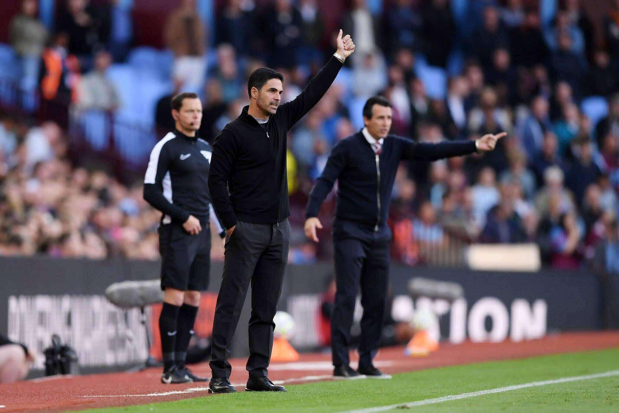 Mikel Arteta is squeezing every point right from the first rounds. Photo: Arsenal FC