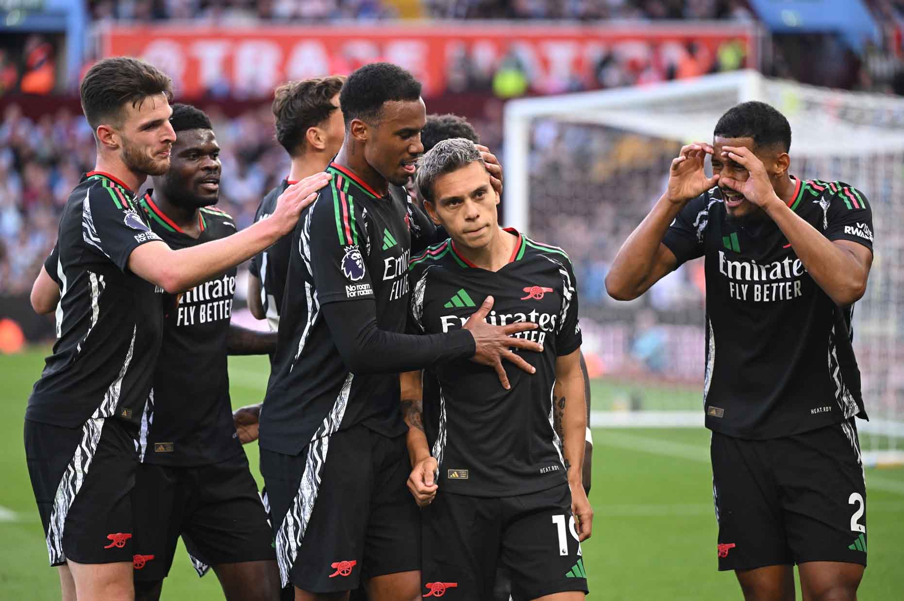 Leandro Trossard once again made his mark coming off the bench. Photo: Arsenal FC