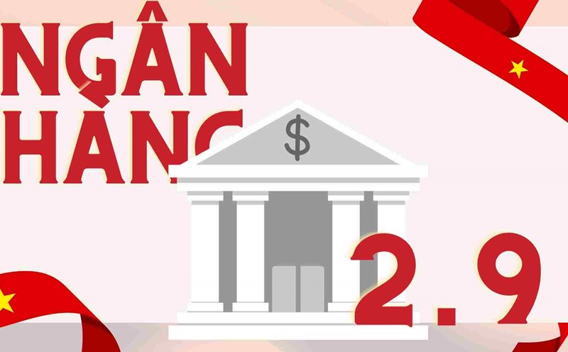 Dịch vụ ngân hàng nào bị gián đoạn vào nghỉ lễ 2.9?