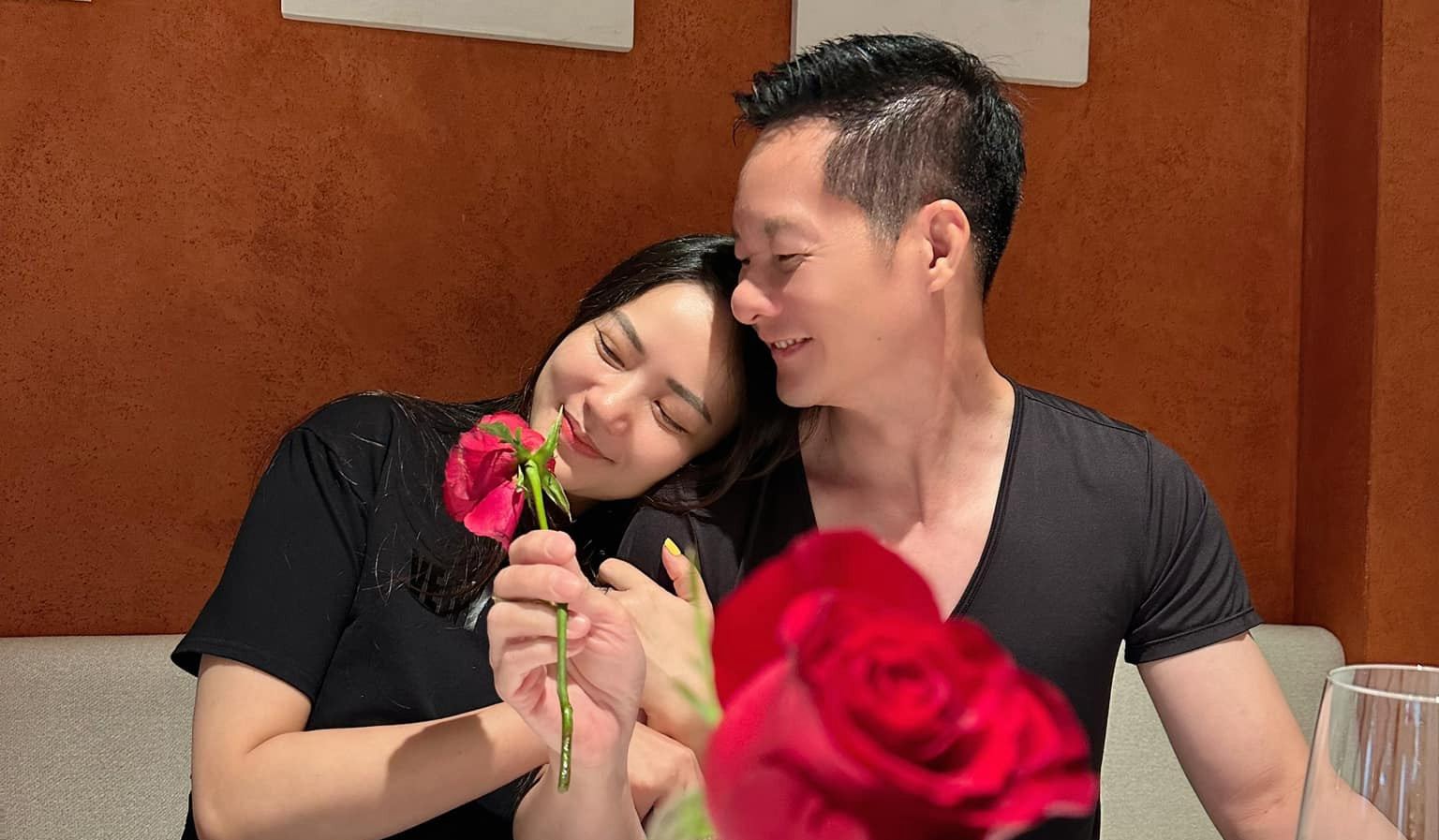 Tycoon Duc An and model Phan Nhu Thao got married in 2015. Photo: FBNV