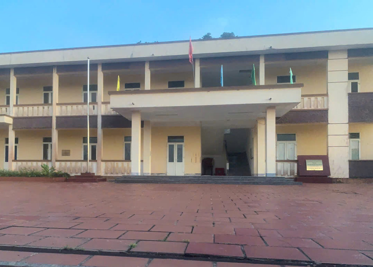 Tran Island inter-level branch is 1 of 3 schools of Thanh Lan Primary School, Co To district, Quang Ninh province. Photo: Doan Hung