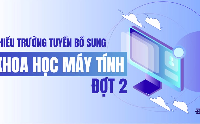 Nhiều trường tuyển bổ sung ngành Khoa học máy tính đợt 2