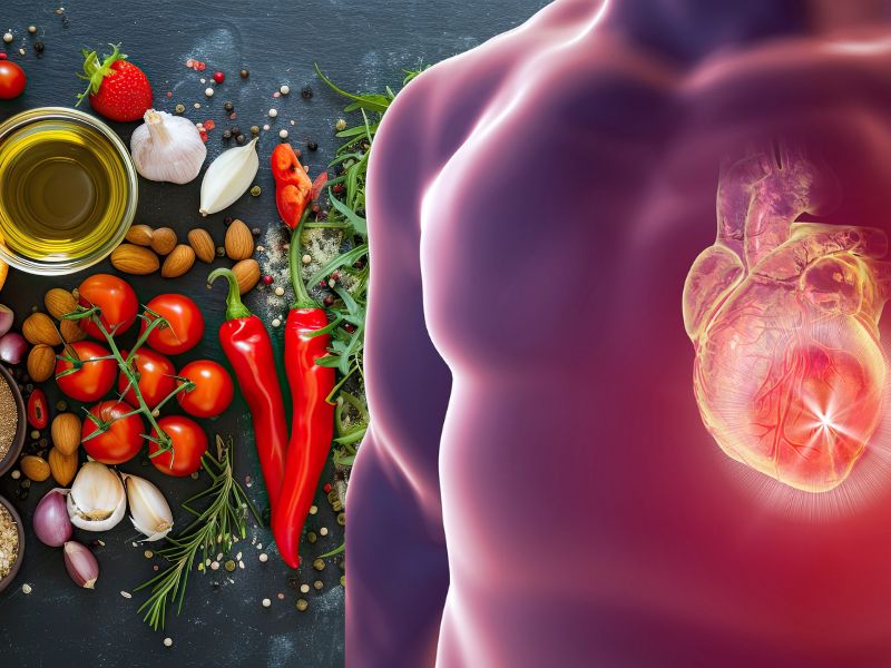 Một số chất dinh dưỡng bổ sung vào chế độ ăn uống tốt cho tim. Đồ họa: Hạ Mây