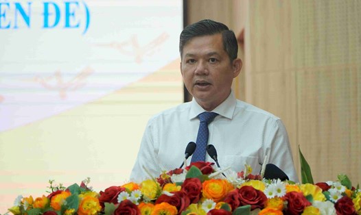 Ông Giang Thanh Khoa - tân Phó Chủ tịch UBND tỉnh Kiên Giang. Ảnh: Nguyên Anh