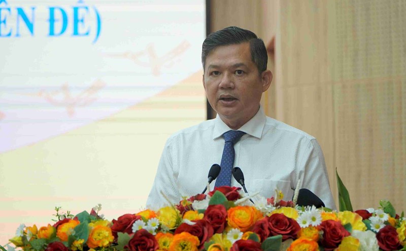 Ông Giang Thanh Khoa - tân Phó Chủ tịch UBND tỉnh Kiên Giang. Ảnh: Nguyên Anh