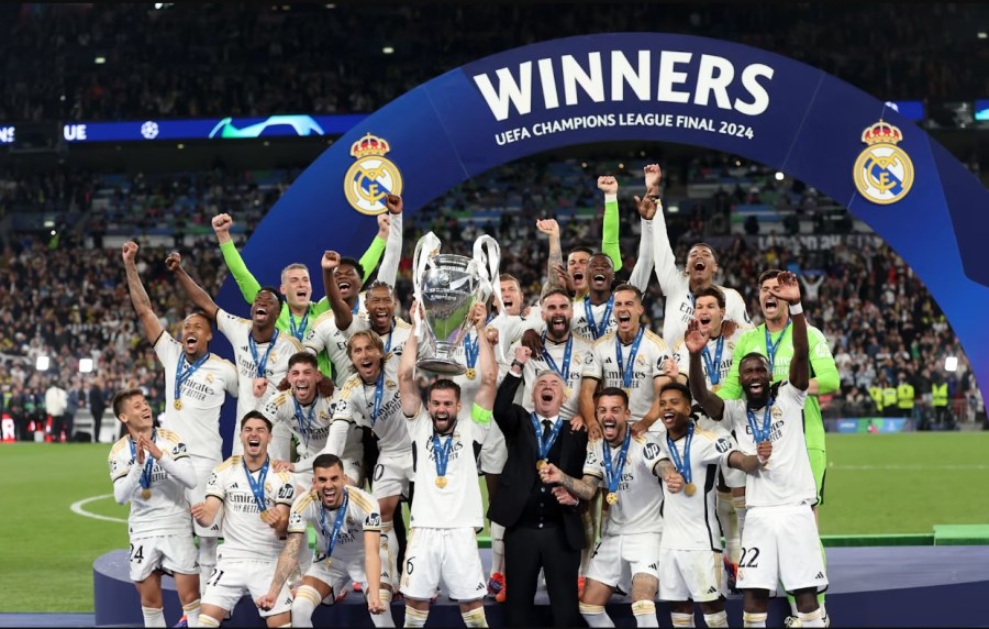 Real Madrid là đương kim vô địch Champions League. Ảnh: UEFA