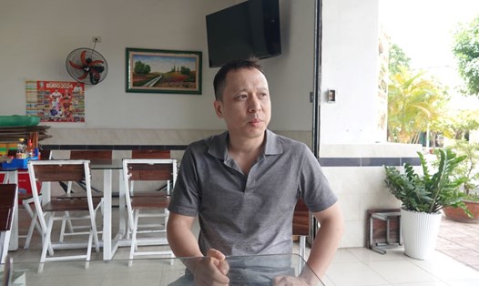 Ông Nguyễn Mạnh Dương trông chờ kết luận vụ karate từ Sở Văn hóa - Thể thao TPHCM. Ảnh: Nguyễn Đăng