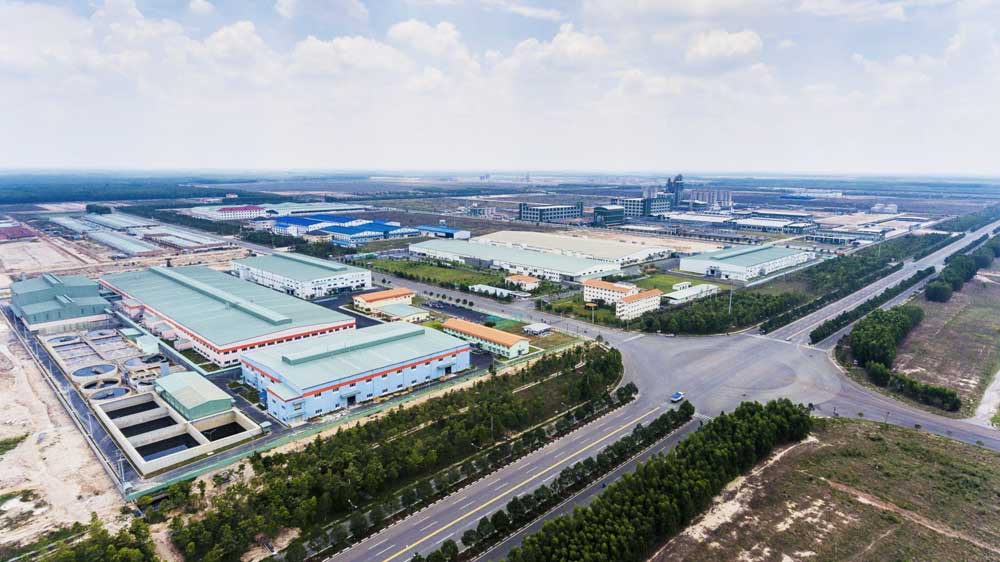 Hiện hạ tầng các khu công nghiệp ở phía bắc tỉnh Bình Dương đang được hoàn thiện, sẵn sàng đón các doanh nghiệp và nhà đầu tư. Ảnh: Ngọc Thanh