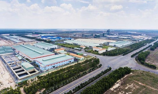 Hiện hạ tầng các khu công nghiệp ở phía bắc tỉnh Bình Dương đang được hoàn thiện, sẵn sàng đón các doanh nghiệp và nhà đầu tư. Ảnh: Ngọc Thanh