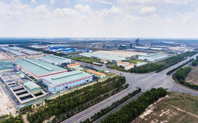 Hiện hạ tầng các khu công nghiệp ở phía bắc tỉnh Bình Dương đang được hoàn thiện, sẵn sàng đón các doanh nghiệp và nhà đầu tư. Ảnh: Ngọc Thanh