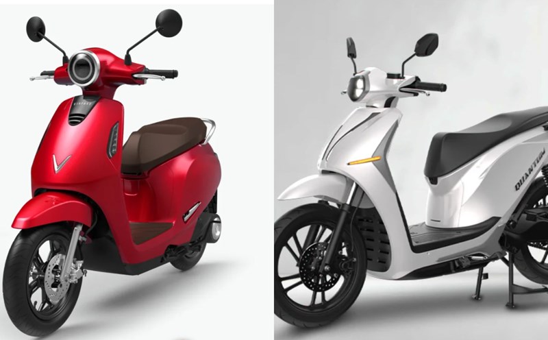Ấn tượng hai mẫu xe máy điện đi được hơn 200km sau 1 lần sạc.