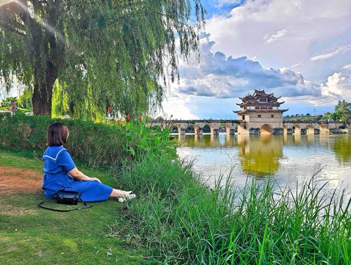 Customers book tours to China early before the September 2 holiday. Photo: Provided by the character