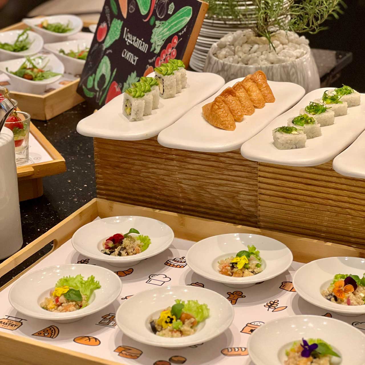 In Hanoi, the Indian billionaire's group of 4,500 guests also requested a vegetarian menu, typical of Indian cuisine. Photo: Sheraton Hanoi