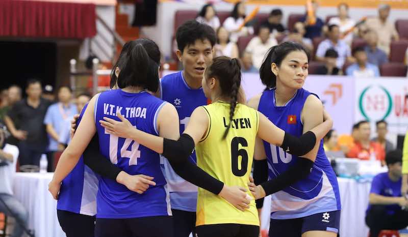 Tuyển bóng chuyền nữ Việt Nam xác định đối thủ tại tứ kết VTV Cup 2024. Ảnh: Hoàng Huê