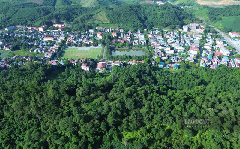 CCN Bát Xát (huyện Bát Xát, tỉnh Lào Cai) được quy hoạch nằm ngay trung tâm của thị trấn. Ảnh: Đinh Đại