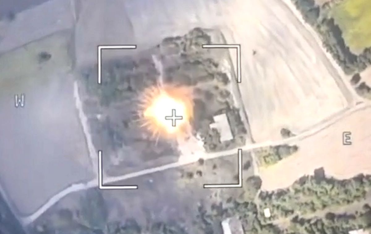 Nga tiêu diệt các mục tiêu của Ukraina. Ảnh cắt từ video