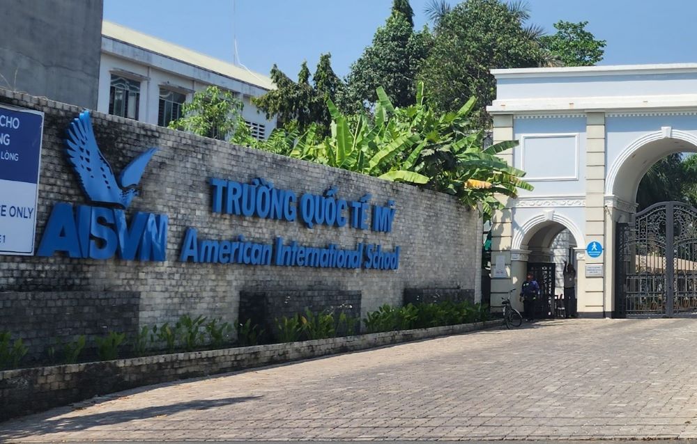Trường Quốc tế Mỹ tại huyện Nhà Bè, TPHCM. Ảnh: Chân Phúc