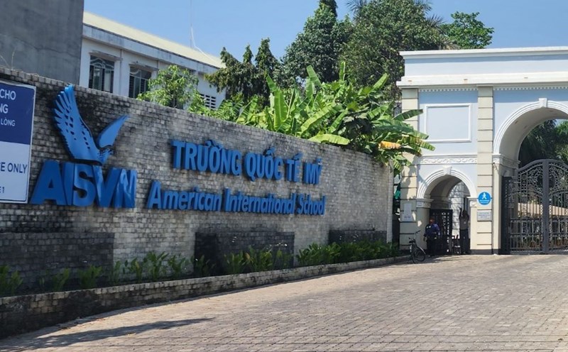 Trường Quốc tế Mỹ tại huyện Nhà Bè, TPHCM. Ảnh: Chân Phúc