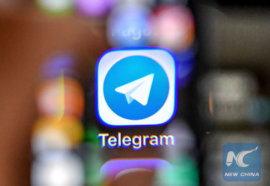 Telegram là nguồn thông tin chiến sự nổi bật ở Ukraina và Nga. Ảnh: Xinhua