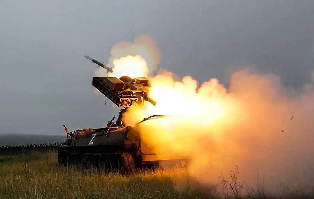 Russian weapons opened fire in the Ukraine war. Photo: Russian Ministry of Defense