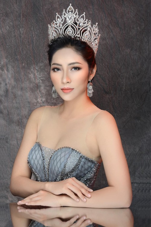 Miss Dang Thu Thao once wanted to return the crown in 2017. Photo: FBNV